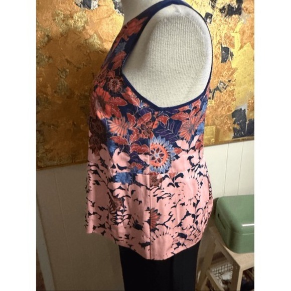 Anthropologie HD In Paris Elsie floral print tank top 10 - Picture 5 of 6